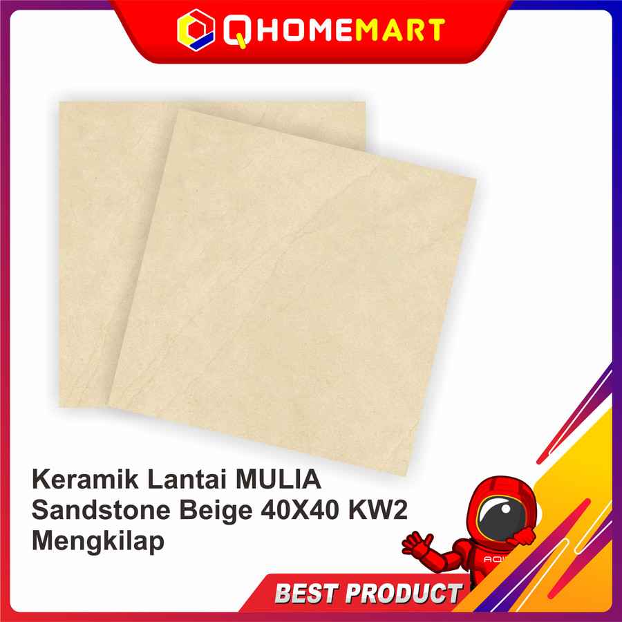 Keramik Lantai MULIA Sandstone Beige 40X40