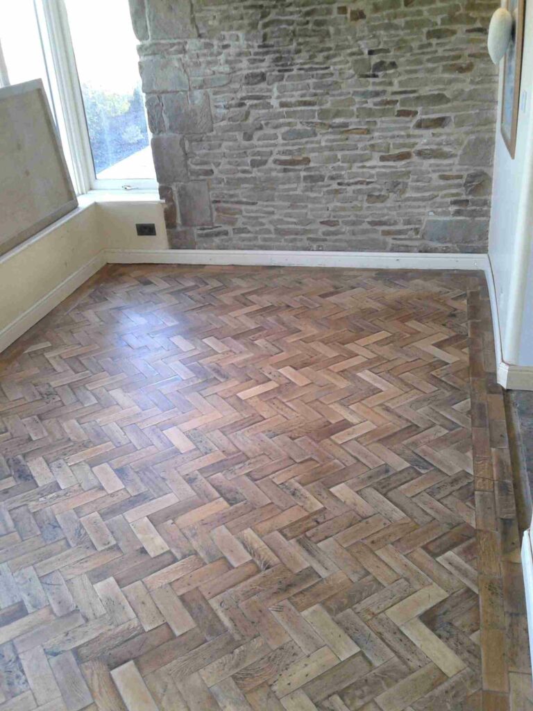 reclaimed oak parket