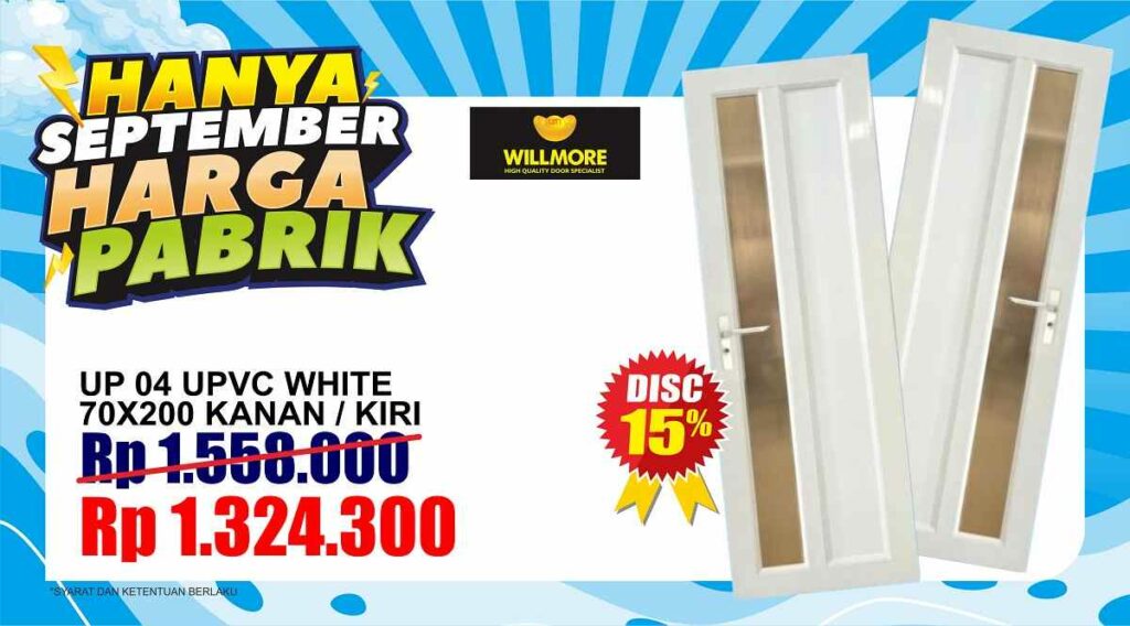 Pintu Kamar Mandi Willmore