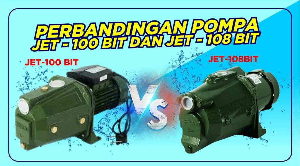 Shimizu Jet 100 Bit vs 108 Bit