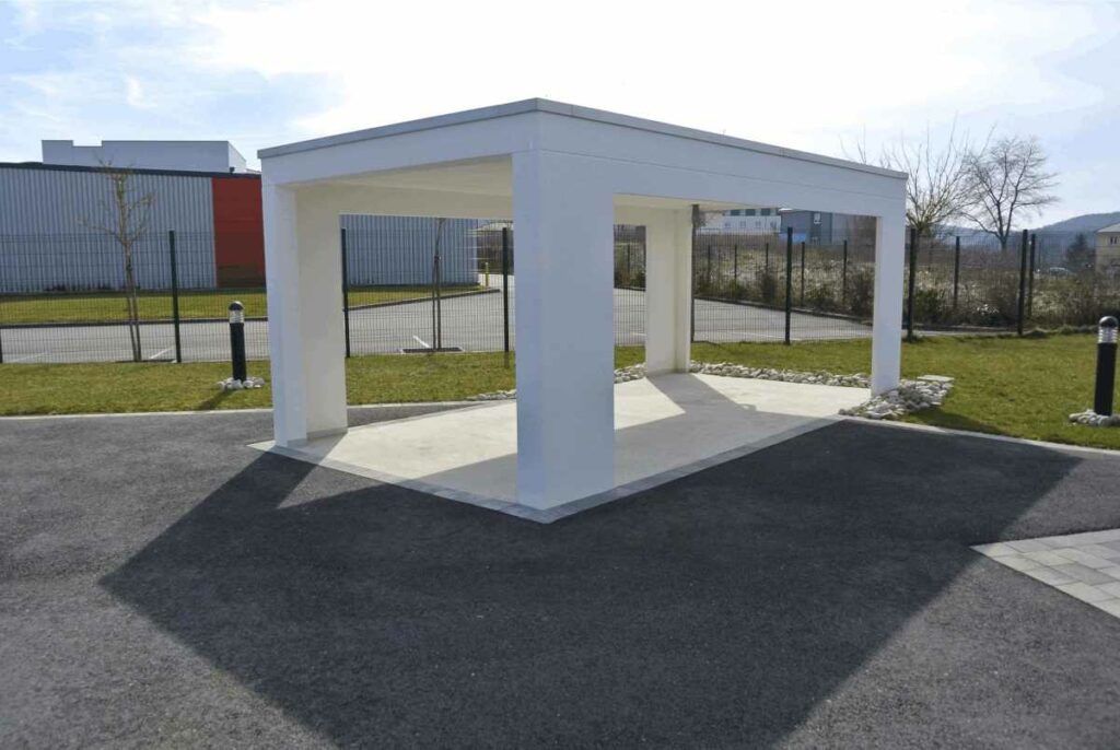 contoh carport memakai beton