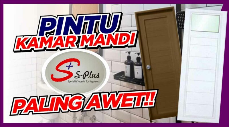 pintu kamar mandi splus
