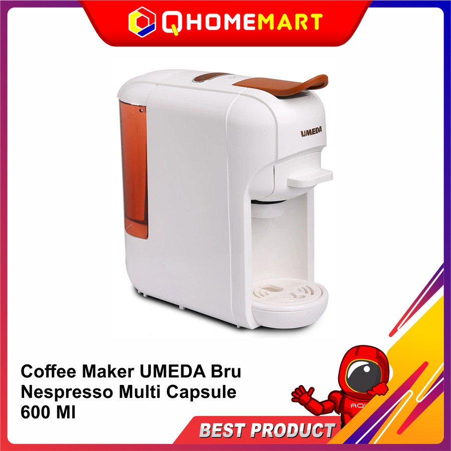 Coffee Maker UMEDA Bru Nespresso Multi Capsule 600 Ml