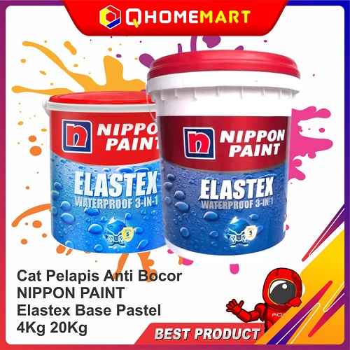 cat pelapis anti bocor nippont paint elastex