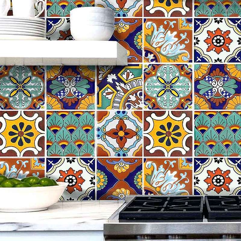 bohemian keramik dinding