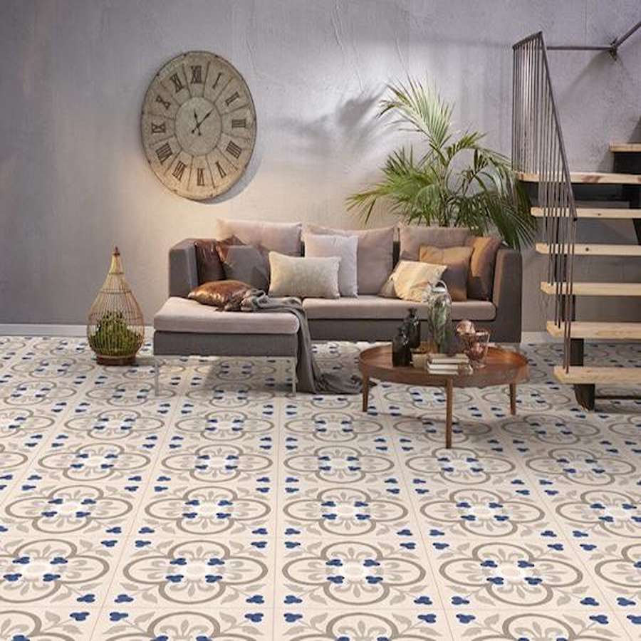 keramik motif maroko tidak licin