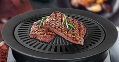 grill pan peralatan BBQ