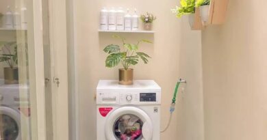 ruang laundry minimalis