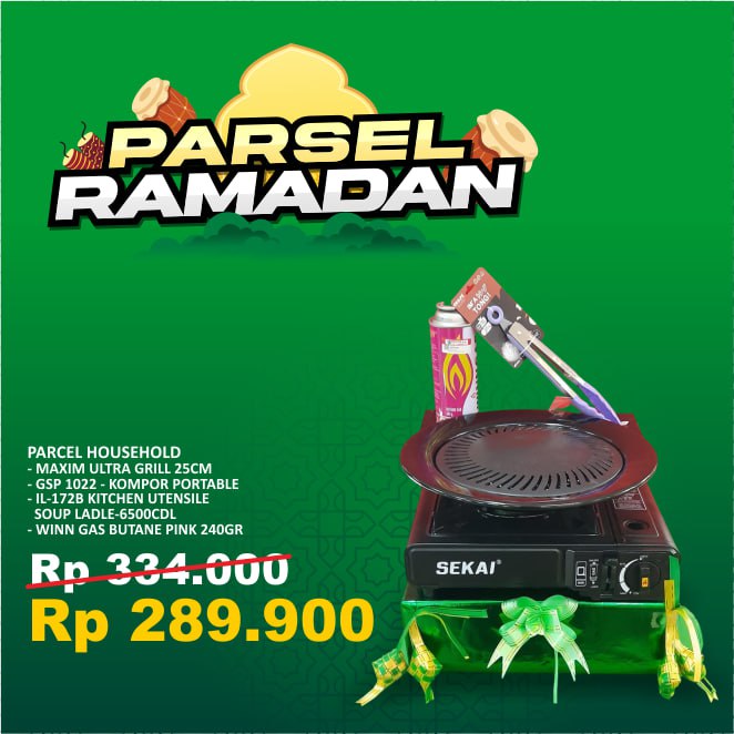 parsel grill dan kompor untuk orang tua