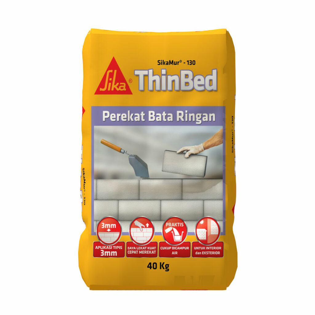 SikaMur 130 Thinbed perekat bata ringan
