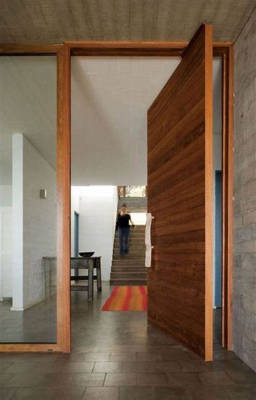 contoh penggunaan pintu pivot