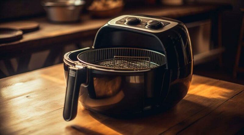 penggunaan air fryer
