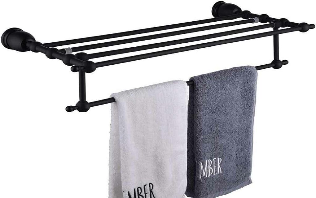 model gantungan handuk kamar mandi