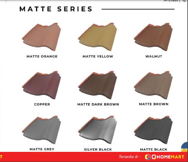 genteng m class matte series