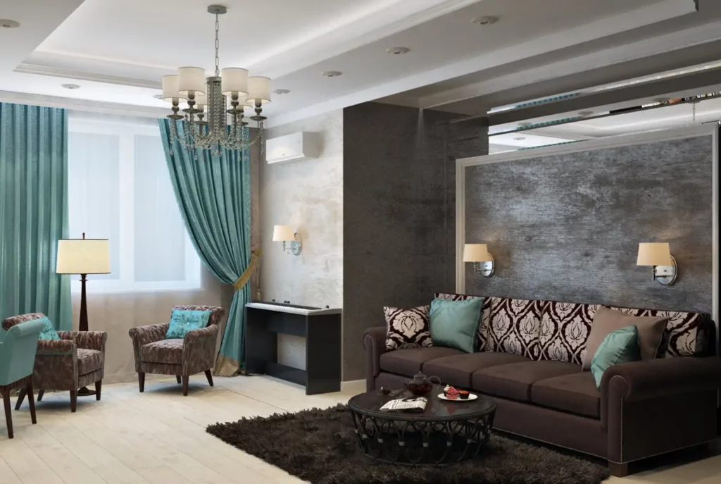 warna abu abu ruang monokrom