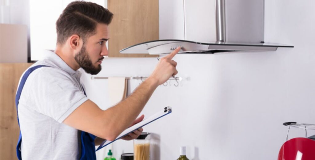 pemasangan cooker hood 