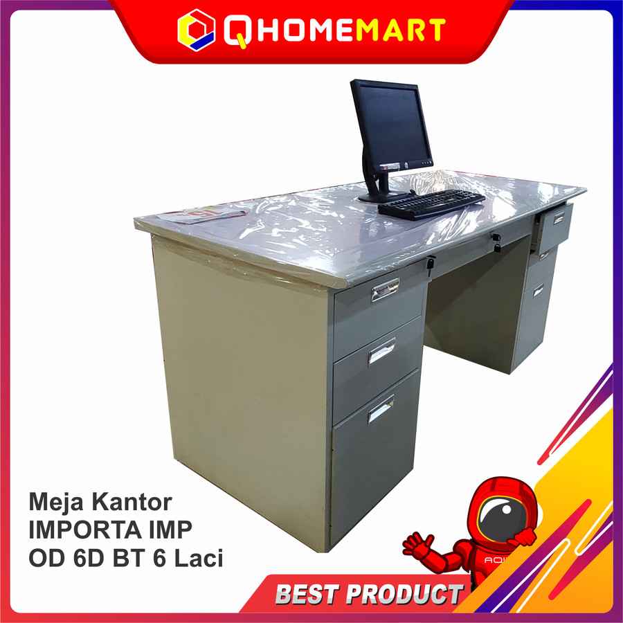 Meja Kantor IMPORTA IMP OD 6D BT 6 Laci