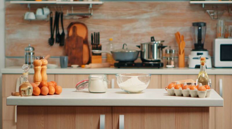 model meja dapur minimalis