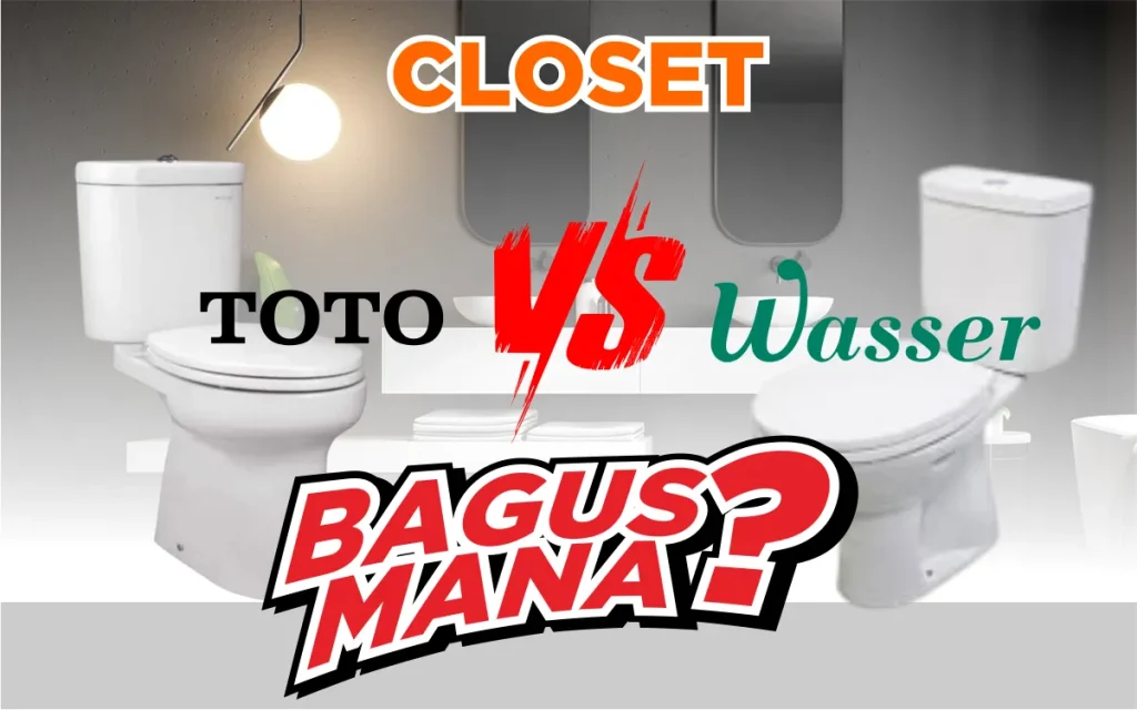 Closet Wasser VS Toto