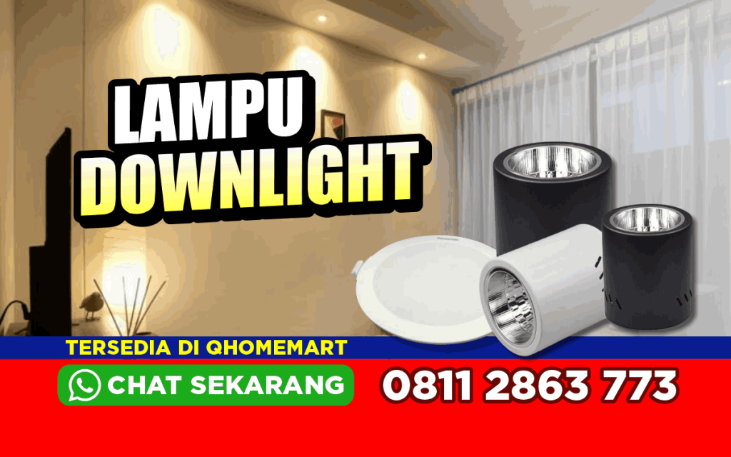 harga lampu downlight plafon