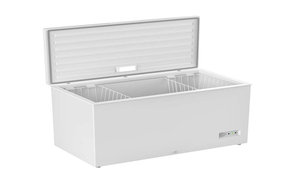 kapasitas freezer frozen food
