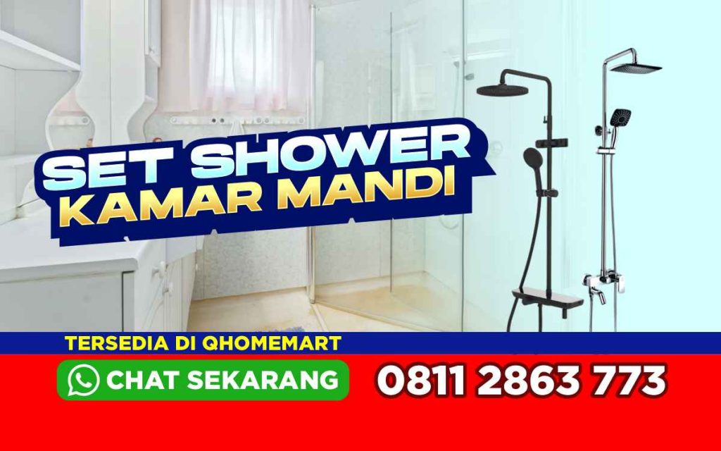 Harga 1 set shower kamar mandi