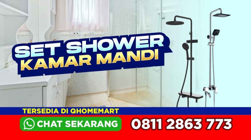 Harga 1 set shower kamar mandi