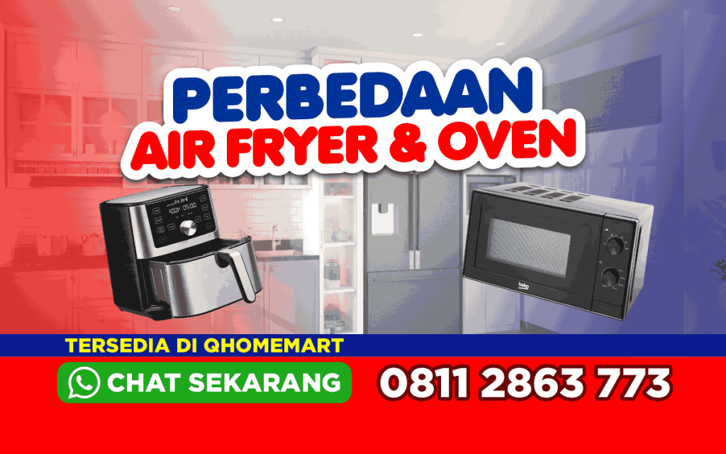 perbedaan oven dan air fryer