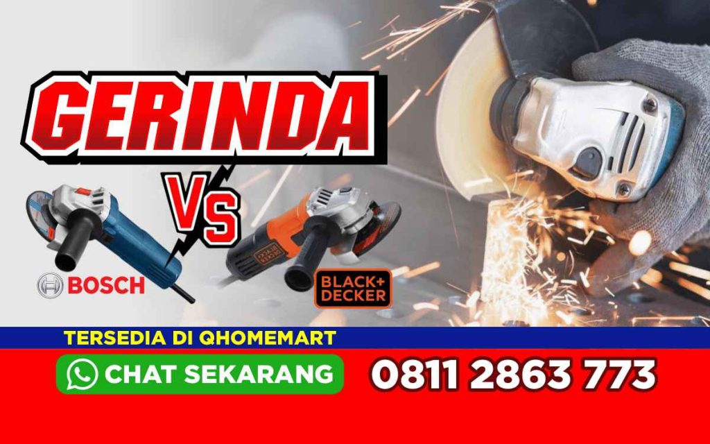 Gerinda Black Decker VS Bosch