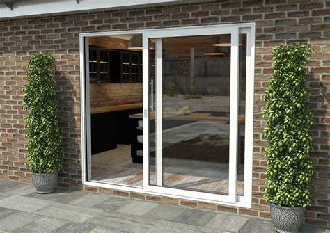 Pintu aluminium 2 pintu sliding