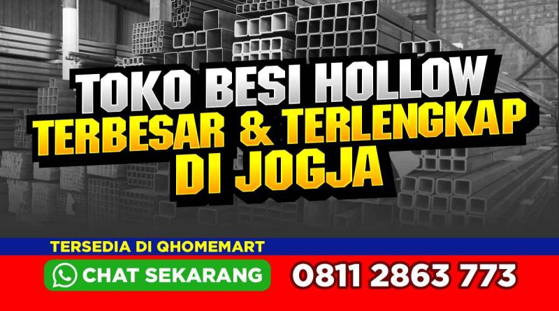 Toko besi hollow di jogja