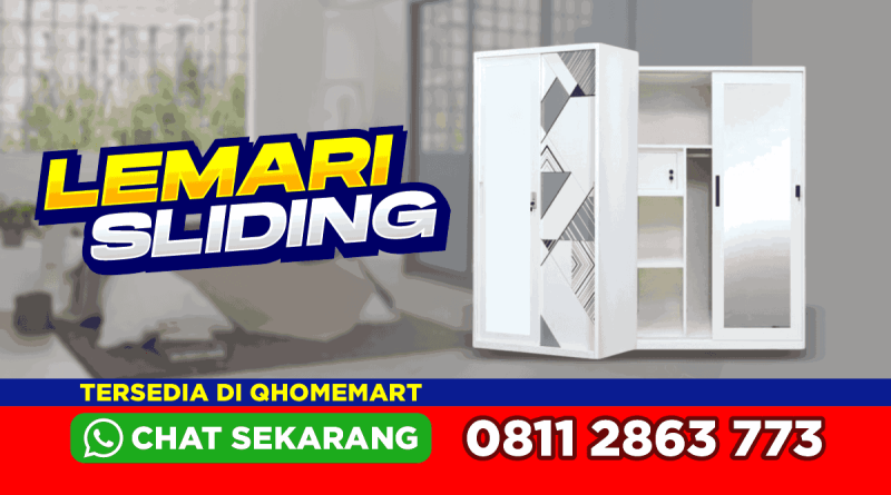 harga lemari besi 2 pintu sliding