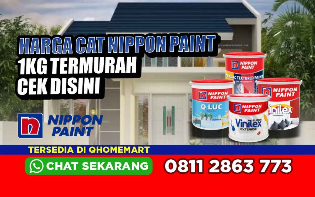 Harga Cat Nippon Paint 1 KG