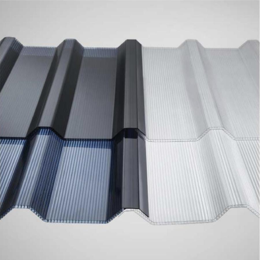 Twinlite Greca 6mm Atap Gelombang Polycarbonate Clear 4 meter