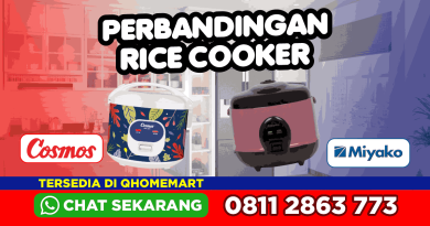 rice cooker miyako vs cosmos