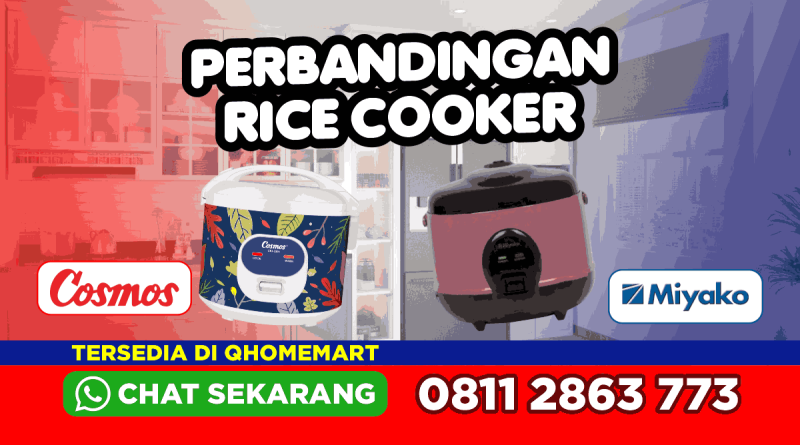 rice cooker miyako vs cosmos