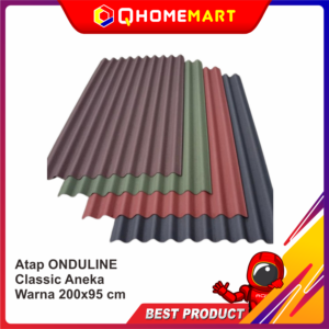 Atap ONDULINE Classic Aneka Warna 200x95 cm