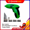 Bor Listrik RYU RCD48V1 Cordless Kayu Besi Tanpa Kabel