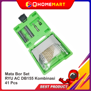 Mata Bor Set RYU AC DB155 Kombinasi 41 Pcs