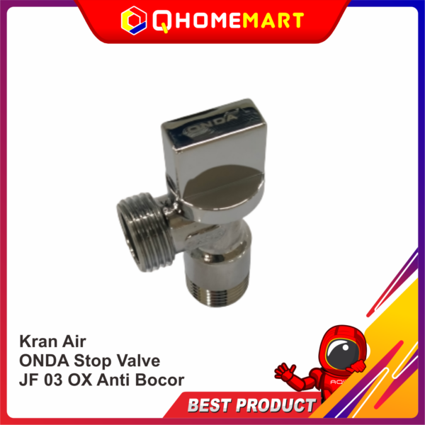 Kran Air ONDA Stop Valve JF 03 OX Anti Bocor