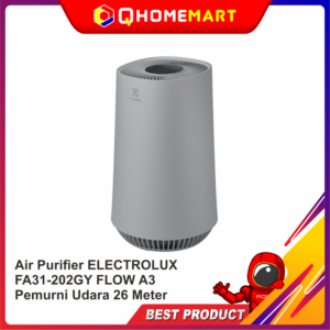 Air Purifier ELECTROLUX FA31-202GY FLOW A3 Pemurni Udara 26 Meter