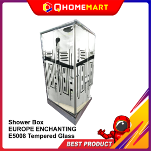 Shower Box EUROPE ENCHANTING E5008 Tempered Glass