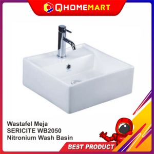 Wastafel Meja SERICITE WB2050 Nitronium Wash Basin
