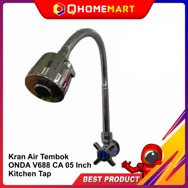 Kran Air Sink Tembok ONDA V688 CA 05 Inch Kitchen Tap