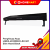 Penghisap Asap LINEA 40330002 LSH 601 Slim Hood Black