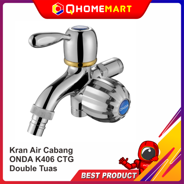 Kran Air Cabang ONDA K406 CTG Double Tuas