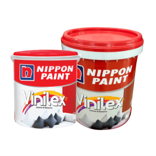 Cat Tembok Eksterior Interior NIPPON PAINT Vinilex Base Pastel 5Kg 25 Kg Matt