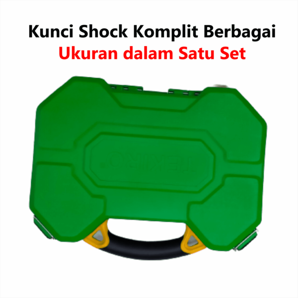 Kunci Shock Set TEKIRO SC HH1932 Household Tool Kit 25 Pcs