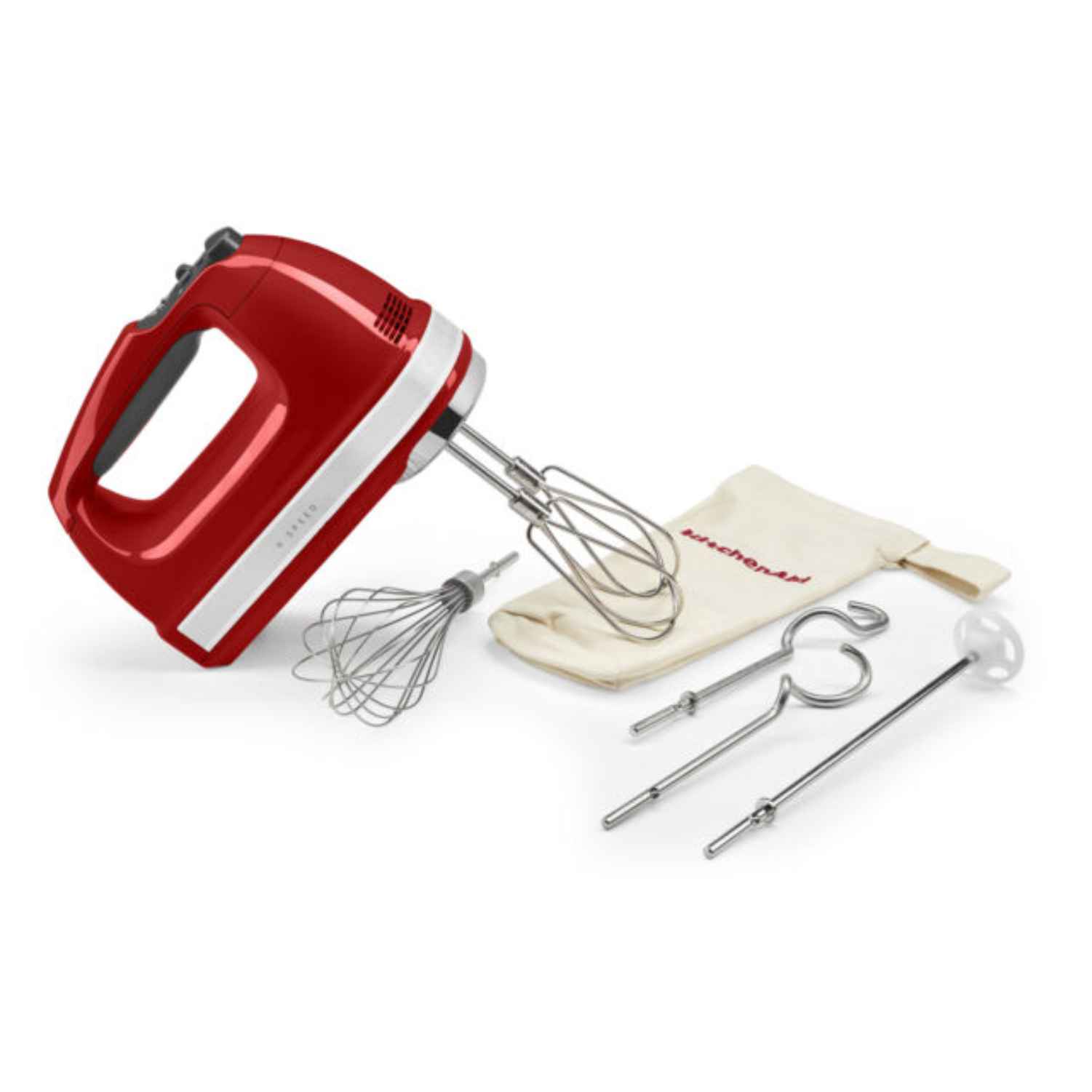 Hand Mixer KITCHEN AID 5KHM9212EER Mesin Pengaduk Adonan 9 Speed Red