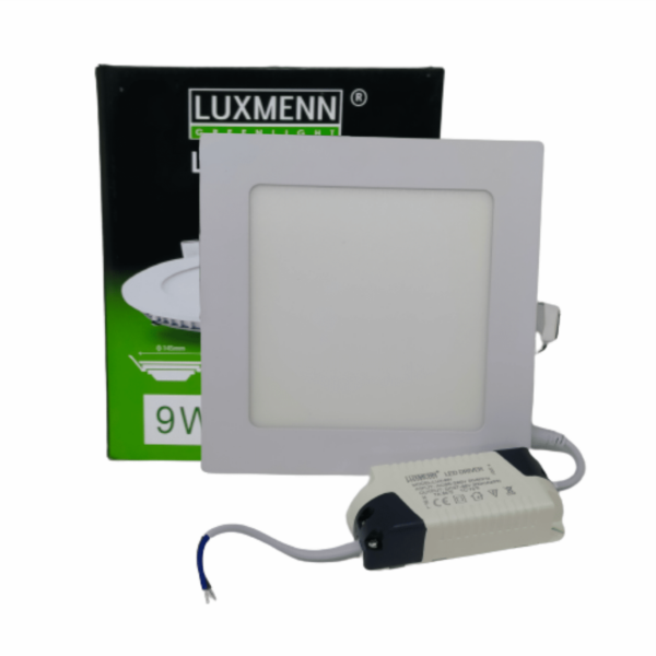 Lampu Downlight LUXMENN LUX M203 9 Watt Kuning Putih